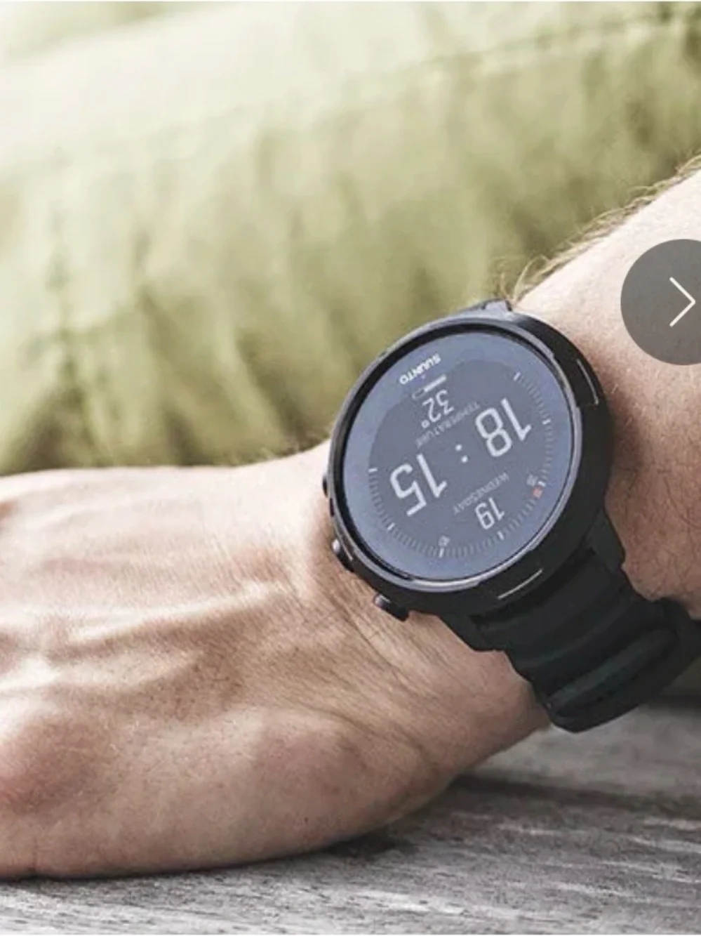 SUUNTO D5 Black Dive Sport Watch with Charger